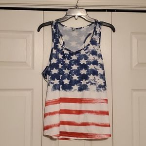 Americana racerback tank